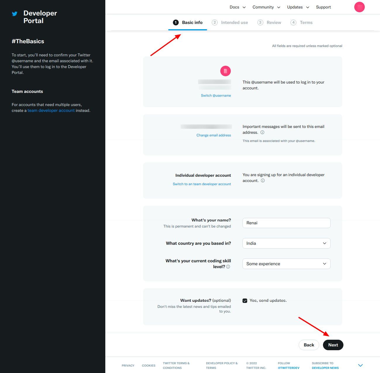 How can I create Twitter application? | XYZScripts Help