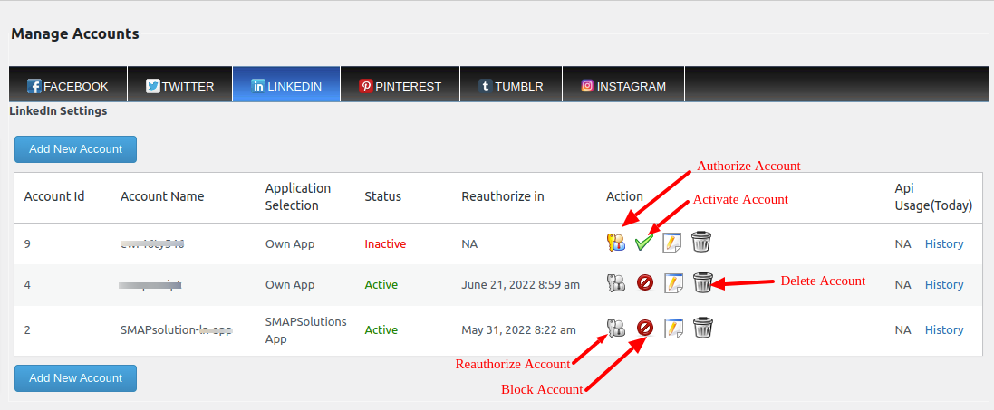 Linkedin Settings – XYZScripts Help