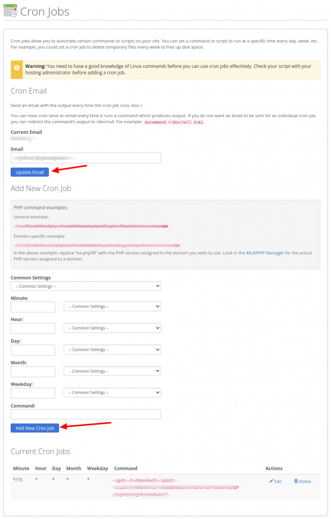 How to setup cron job in cpanel? | XYZScripts Help