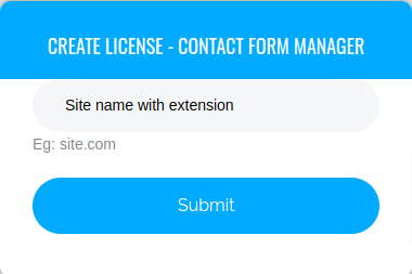create license - cfm