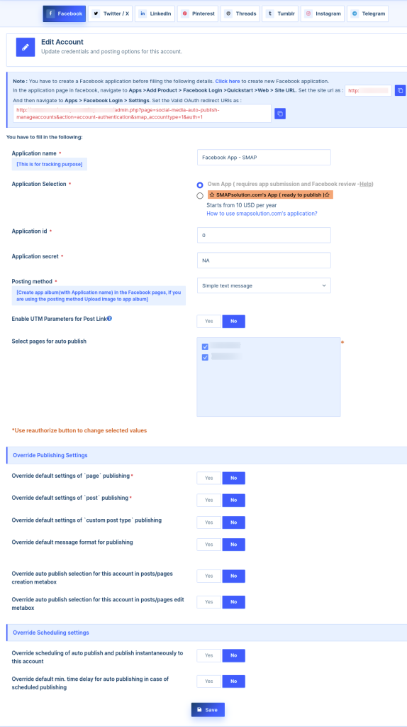 FB Authorize