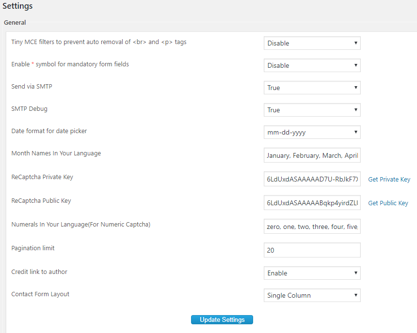 General Settings-premium