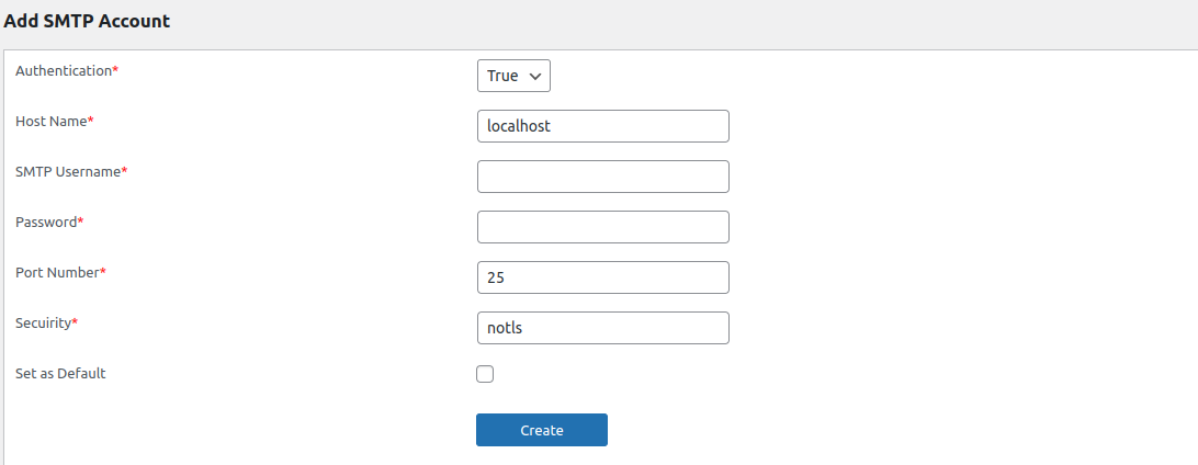 SMTP Settings – XYZScripts Help