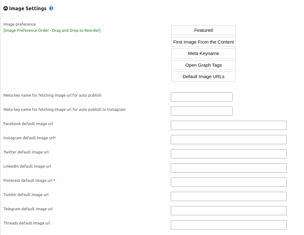 Settings – XYZScripts Help