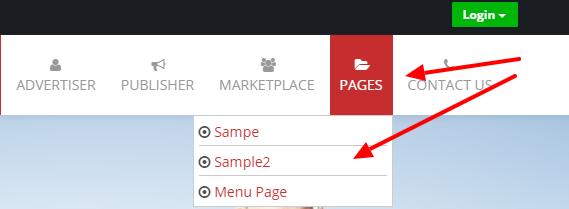 custom pages