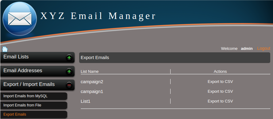 Export Emails to CSV