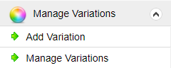 manage variations