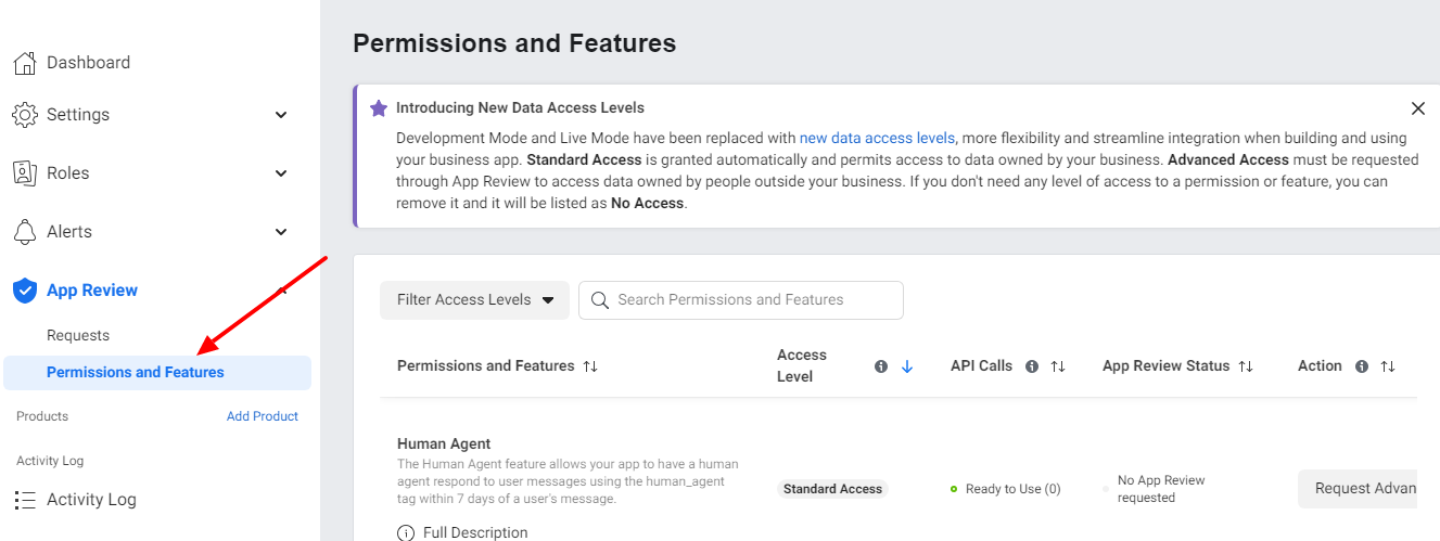 FB Comment Permissions and Features